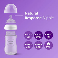 Philips Avent Natural Baby Bottle with Natural Response Gift Set Sea Design SCD838/06