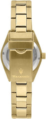 Maserati COMPETIZIONE 31 mm Ladie's Watch, White, Modern - Gold/White