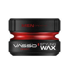 Vasso Hair Styling Wax For Normal and Short Hair | Ultra Hold and Natural Shine, AQUA Resist - 150 ml
