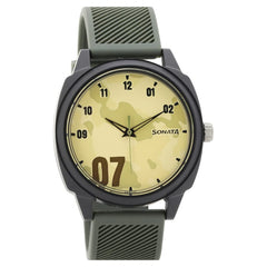 Sonata CamoMen Watch - 77086PP10W