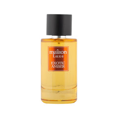 Hamidi Alcohol Free Perfumes for Men Maison Luxe Exotic Amber Eau De Parfum 110ml Fragrance