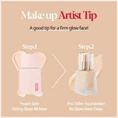 Espoir Pro Tailor Foundation Be Glow New Class #2 Ivory 1.06 oz SPF27 PA++ | Long-Lasting Healthy Radiance Glow Liquid Foundation | Light-weight Natural Dewy Full Coverage | Korean Base Makeup