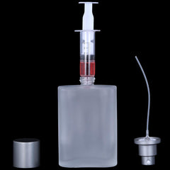 2 Pack 50ml/1.69 Oz Empty Frosted Glass Spray Bottles Perfume Atomizer, Refillable Fine Mist Spray Empty Perfume Bottles with 4 Free kinds of perfume dispenser (2 Pack 50ml/1.69 Oz Frosted Bottles)