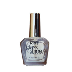 KISS Nail Treatment Glass Shine Top Coat KTR07, 15 ml