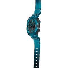G-Shock Casio Men's GAB001G-2A Clear Green Analog-Digital Watch, Clear Green, One Size, Tap