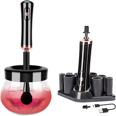 Electric Makeup Brush Cleaner and Dryer- Professional, Quick, Easy, Instant Drying, Rechargeable (USB cable included)