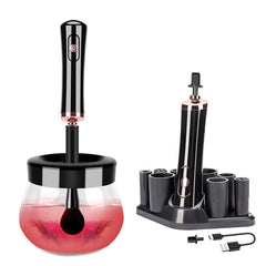 Electric Makeup Brush Cleaner and Dryer- Professional, Quick, Easy, Instant Drying, Rechargeable (USB cable included)