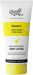 Chemist at Play Brightening Body Lotion with Ceramides | Alpha Arbutin, Camu Camu & Vitamin C | All Skin Types | For Bright, Moisturized & Glowing Skin | 200 ml