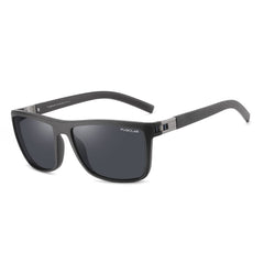 PUKCLAR Polarized Sunglasses for Men Lightweight TR90 Frame UV400 Protection Square Sun Glasses
