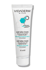 VIDADERM Acne Spot Treatment Cream – Anti-Sebo Formula with Tiolisina®, Hyaluronic Acid & Red Alga – Reduces Pimples, Redness & Oil, Hydrating Non-Comedogenic Pimple Cream, 30ml