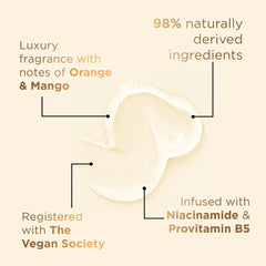 Baylis & Harding Kindness + Vitamin C and Niacinamide Cleanse & Glow Luxury Hand Wash 500ml | Added Allantoin & Provitamin B5 | Vegan | Dermatologist approved.