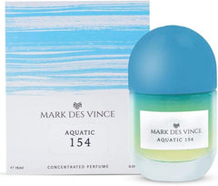 Mark Des Vince Aquatic 154 Concentrated Perfume for Unisex, 15ml