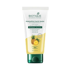Biotique PINEAPPLE FACE WASH WITH PLANT DERIVED GLYCOLIC Oil Control For a Fresh, Clear Complexion Normal to Oily Skin-150ml