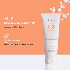 Kaya Clinic Soothing Cleansing Gel, Soap Free and Gentle Face Wash for Everyday Use - 100ml
