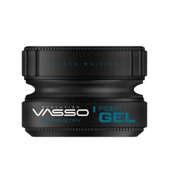 Vasso Fiber Gel For Fine Hair Asymmetry | High Hold & High Shine, Professional Styling Gel - 150ml