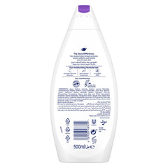 DOVE Relaxing Body Wash With Renew Blend technology, Lavender Oil and Rosemary Extract, With ¼ moisturising cream, 500ml