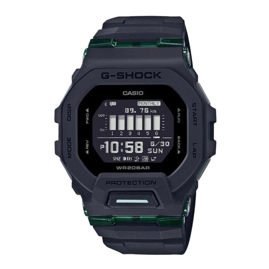 Casio G-Shock Analog-Digital World Time Watch - Neon Green