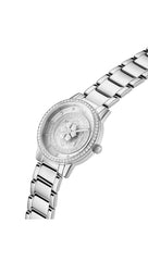 Guess Petal GW0747L1 Women's Watch Stainless Steel, silver, Bracelet