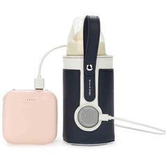 TERRIFI Portable Bottle Warmer, with 3 Temperature Control, Travel Smart Insulation Milk Bottle Cover Bag, USB Baby Bottle Warmer for Breastmilk or Formula for Travel and Other Outdoor Activities