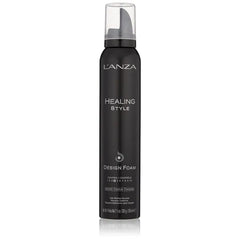 L'ANZA Healing Style Design Foam with Low Hold Effect, Boosts Shine and Adds Body, With UV and Heat Protection to Prevent Sun and Styling Damage (7.1 Fl Oz)