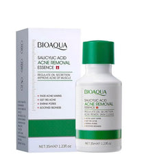 BIOAQUA Salicylic Acid Acne Removal Essence β Deep Cleansing Anti-Acne Serum for Blemish Control & Clear Skin