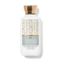 Bath & Body Works Sweater Weather Super Smooth Body Lotion Sets Gift For Women 8 Oz (Sweater Weather)