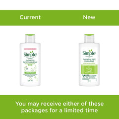 Simple Hydrating Light Daily Face Moisturizer - 125Ml