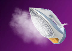 Philips 7000 Series Steam Iron - 2600W, 220 g steam boost, SteamGlide Plus soleplate - DST7011/26 - Light Blue/Gray