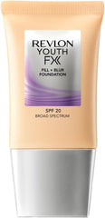 Revlon Youth Fx Fill + Blur Foundation, Buff, 1 Fluid Ounce