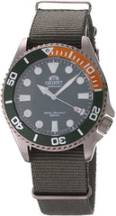Orient Sports Automatic Watch For Men Ra-Ac0K04E00C, Green, strap