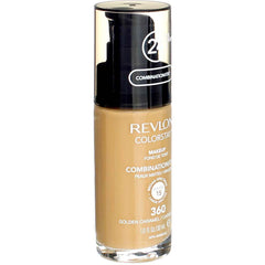 Revlon ColorStay Makeup Foundation For Combination Oily Skin, Golden Caramel 360, SPF 15, 1 fl oz (Pack of 1)