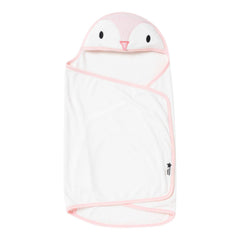 Tommee Tippee Splashtime Newborn Swaddle Dry Towel 0-6m, Penny the Penguin