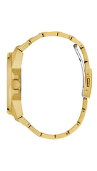 GUESS BR GLD CS W/BR GLD TR W/P GLD CHAMFER/SUN CHAMP MF DL/BR/P GLD BRCT