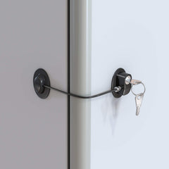 HavenHause Child Safety Lock for Refrigerator, Cabinet, Drawers, Freezer & Door - Black by