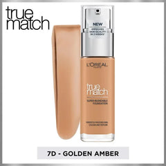 L'Oreal Paris, True Match Foundation 7D7W Golden Amber