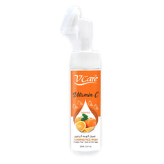 V Care Foaming Face Wash 200ml | Vitamin C Infused | Gentle Cleanser for Naturally Healthy Skin
