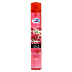 Cool & Cool Body Splash Fruit Musk | Body Mist, Perfume, Fragrance, Everyday Wear | 160 ml | Red