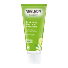 Weleda Bio Citrus Hand and Nail Cream, Natural Moisturizing Cream for Nail and Rhizome Care, Moisturizing Hand and Nail Cream for Dryness (1 x 50ml)
