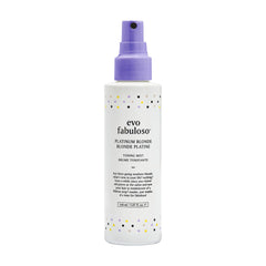 EVO Fabuloso Platinum Blonde Toning Mist, Enhances Hair Vibrancy Promotes Shine and Neutralizes Yellow Tones - 140 ml