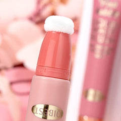 KANZA - Liquid Beauty Blush | Face Cheek Blusher Liquid Concealer Pen | Body Face Contouring Makeup Pen | Matte Finish Liquid Contour Stick with Soft Cushion Applicator | 15g (Color #3)