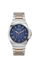GUESS BR SLV CS W/P SLV TR/TEXTURED GRADIENT BLUE DL/BR/P SLV & RS GLD BRCT