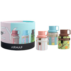 Armaf Wheel Of Odyssey Tropical Sweet Delights Eau De Parfum Gift Set For Unisex 30ML | Candee + Marshmallow + Dubai Chocolat | Perfumes For Men & Women | Fruity Oriental Gourmand Fragrance Sets