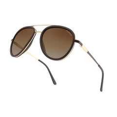 PUKCLAR Sunglasses for Men Polarized Lightweight TR90 Frame UV400 Spring Hinges Sunglasses