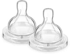 AVENT Philips 2 Slow Flow TEATS Slow Flow (Pack of 1 )