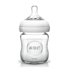 Philips AVENT Natural Feeding Bottle Glass, 120 ml - SCF671/17