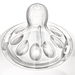 PHILIPS Avent Hole Flow Natural Teat for Newborn (2 Pieces)
