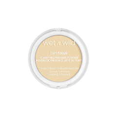 Wet n Wild, Bare Focus, Makeup Clarifying and Finishing Powder, Translucent and Matte for a Flawless Makeup Base, Long-Lasting, with Hyaluronic Acid and Vitamin E, for Fair/Light Skin Tones