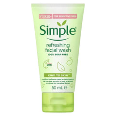 Simple Kind to Skin Refreshing Facial Wash Gel (50ml)