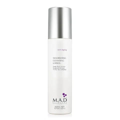 M.A.D Skincare Anti-Aging Nourishing Cleansing Lotion - Non-drying, Gentle Cleansing, 6.75 Fl Oz