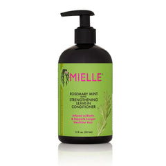 Mielle Organics Mielle/Rosemary Mint Strengthening/Leave-In Conditioner/Scalp Oil / (Pack of 1), 2 Piece Assortment, 414.0 millilitre
